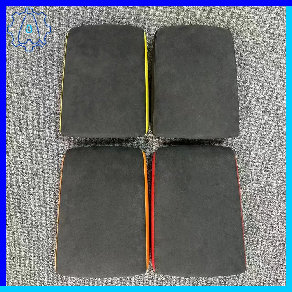 

Alcantara leather center armrest cover For Audi A4 B9 2018-2025 leather interior decoration cover, Car Accessories