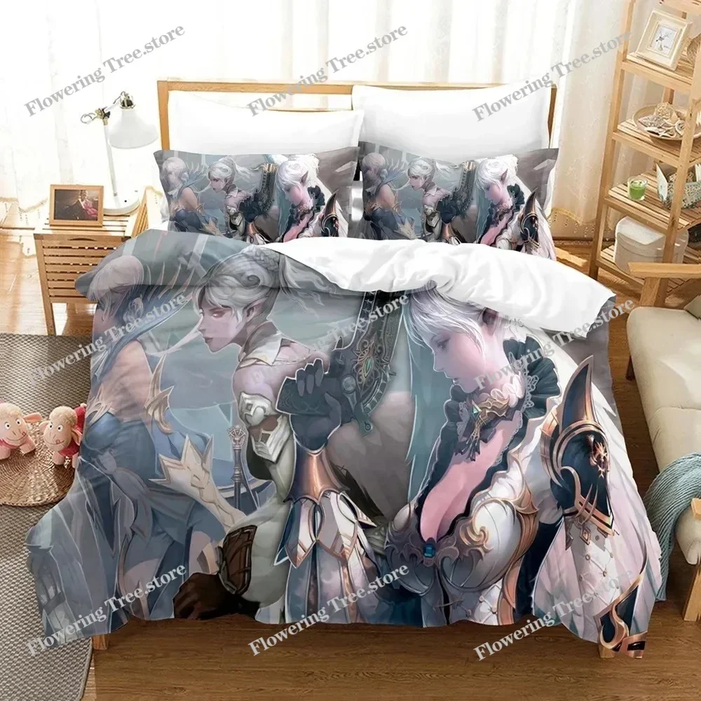 3D Printed Lineage Bedding Set The Chaotic Throne Duvet Cover Double Twin Full Queen King Adult Boys Bedclothes Quilt Cover029