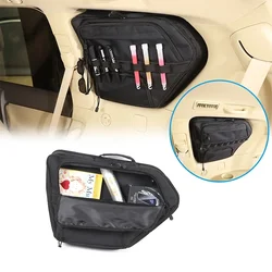 For Toyota Land Cruiser Prado FJ150 150 2010-2022 car styling Trunk Side Window Storage Bag Auto Cargo Storage Bag Accessories