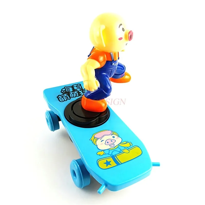 Electric pig scooter balance car puzzle per bambini macchinina 1-6 anni