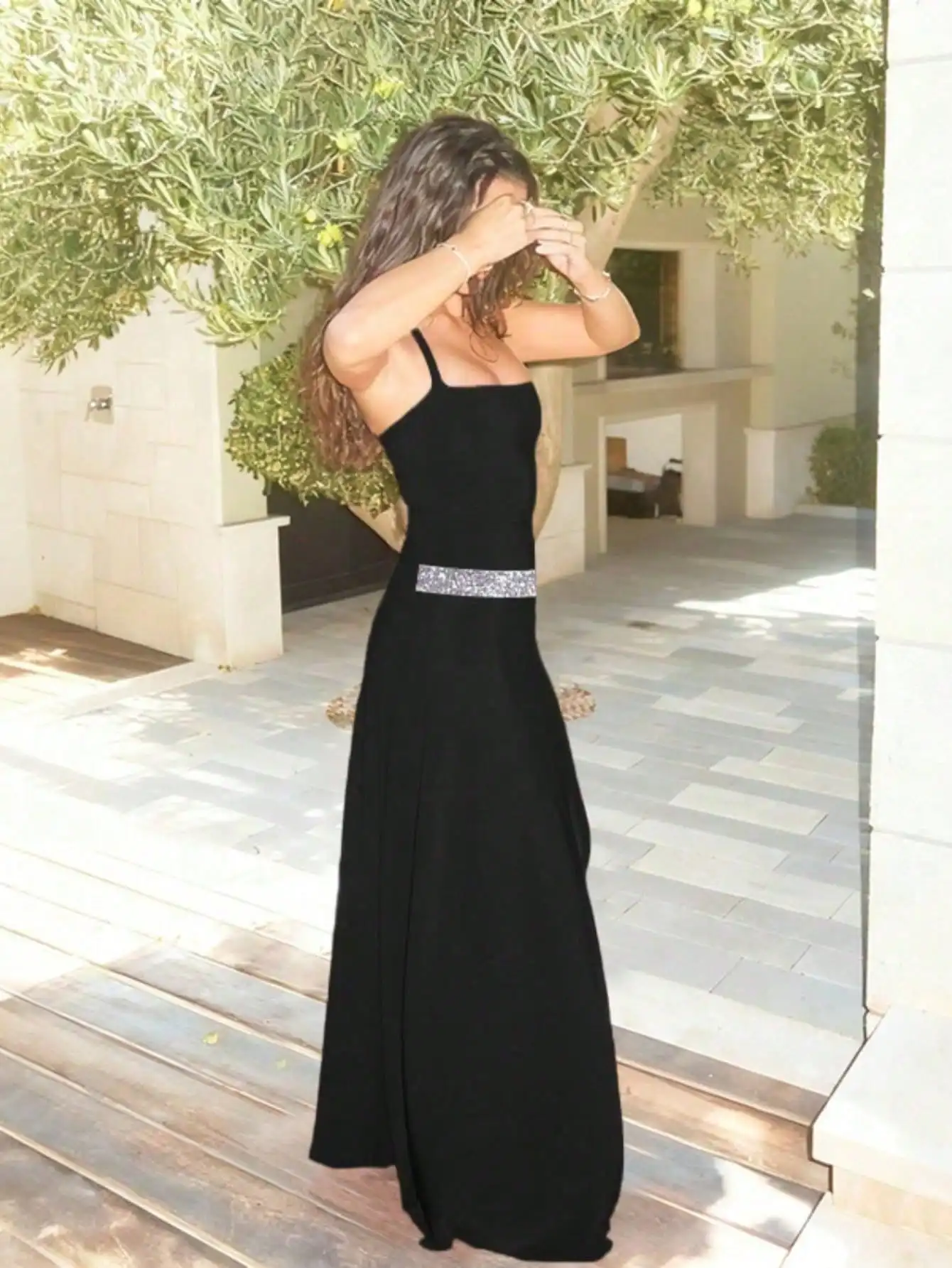 Nouvelle robe de soirée sexy - Robe longue moulante coupe ajustée pour les fêtes et les événements