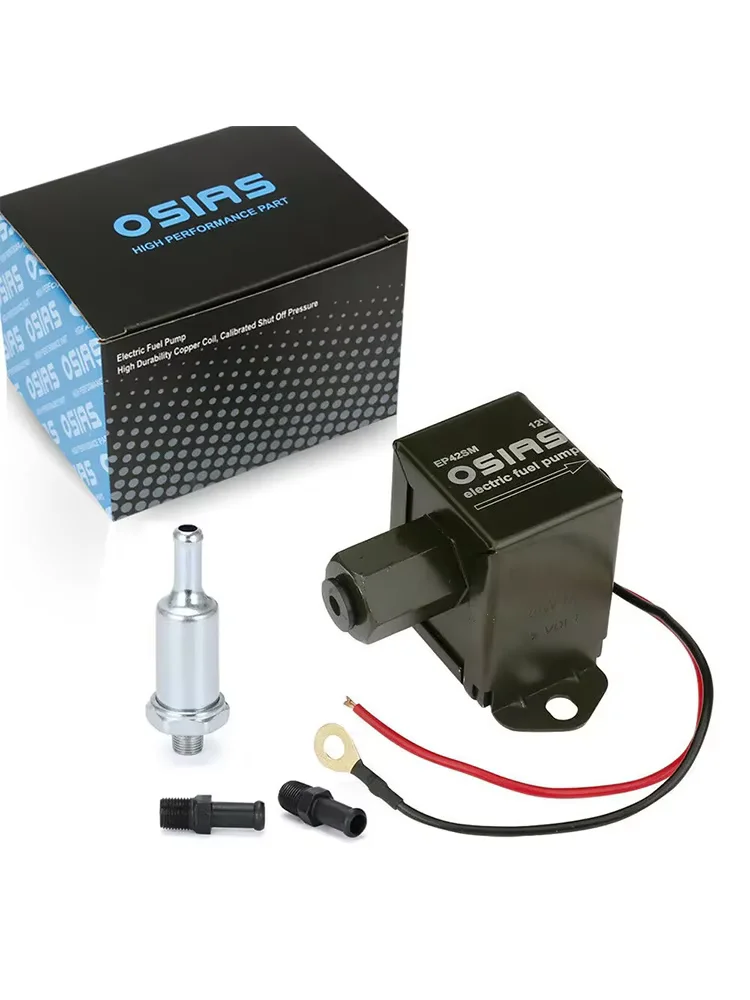 12V Universal Fuel Pump 12 volt Solid State 4 to 6psi P electric  Facet style Petrol Diesel Ethanol OSIAS New