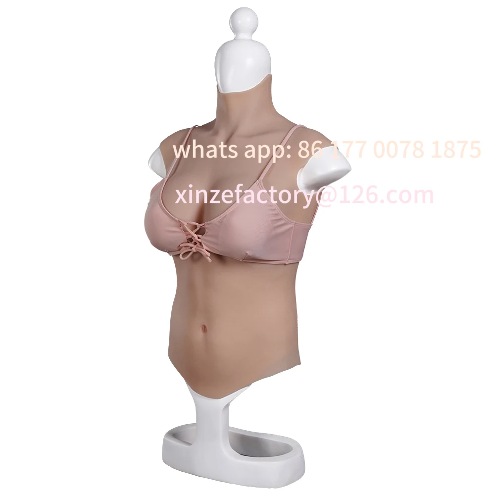 

Customizable Cup Realistic Cosplay No-oil Fake Breast Chests Artificial Silicone Boobs for Transgender Crossdressers
