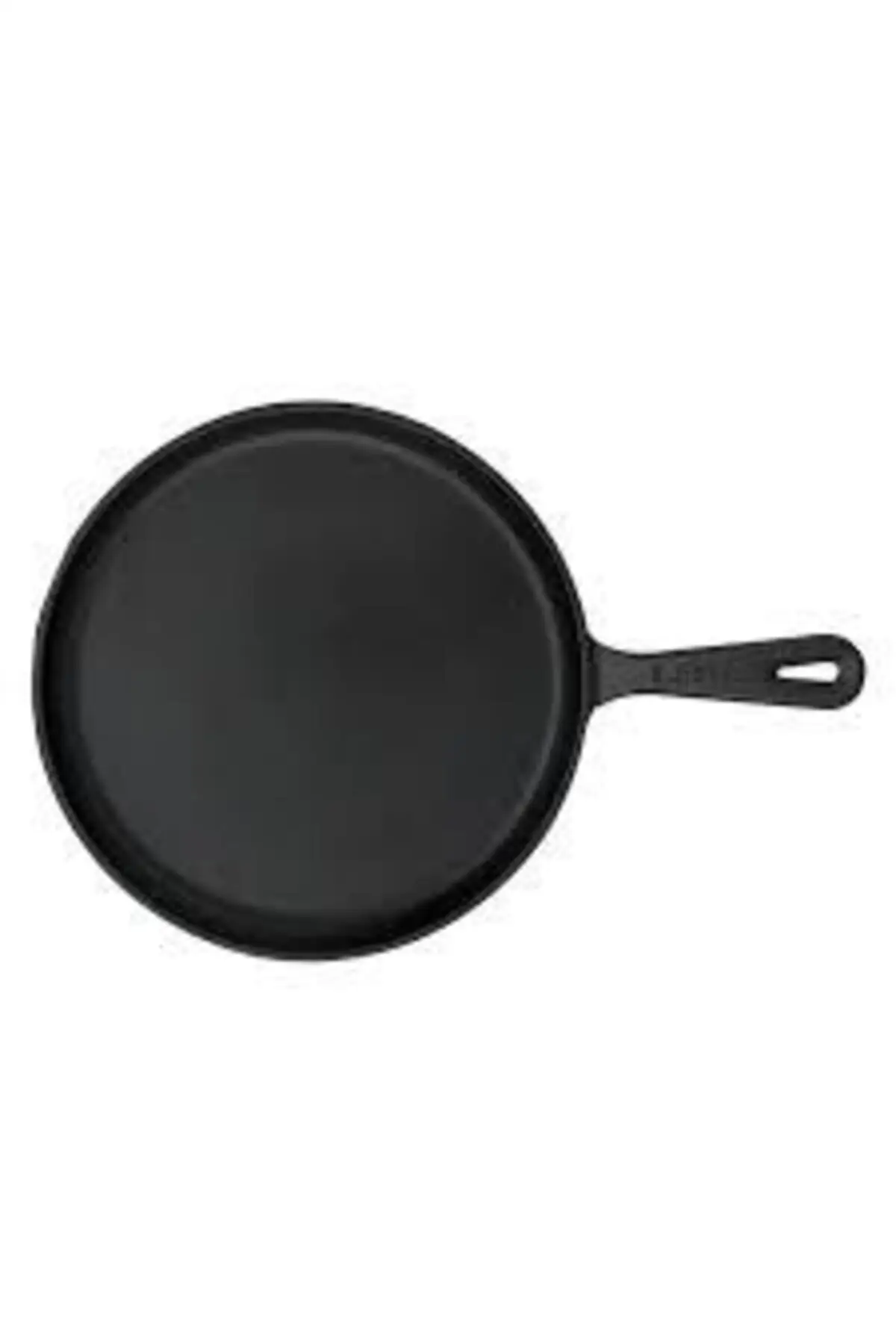 Cast Iron Crepe Pizza Pancake Pan Round Metal Handle Diameter 26 Cm Barbecue Grill Camping Equipment Fireproof Non-Stick