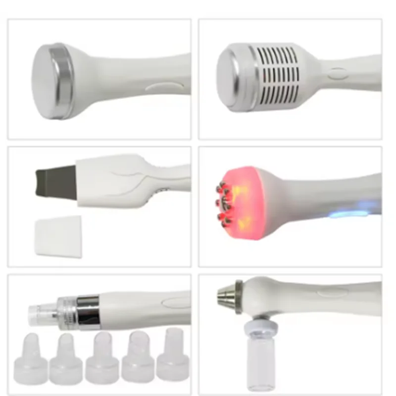 Six In One Facial Cleanser Eight Headed Hydrogen Oxygen Small Bubbles Oxygen-infused Hydration Comprehensive Skin Management