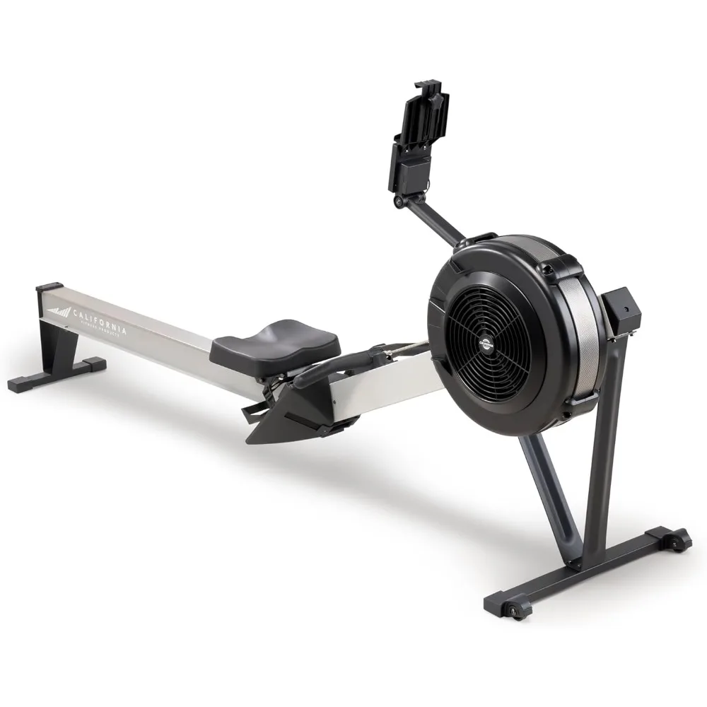 

Air Resistance Rowing Machine with Transport Wheels