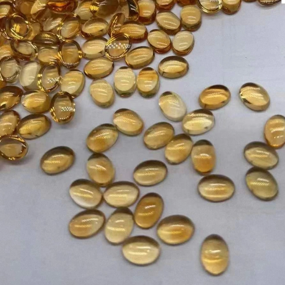 50-pezzi-di-prezzo-all'ingrosso-di-fabbrica-cabochon-ovale-4x6-5x7mm-cristallo-giallo