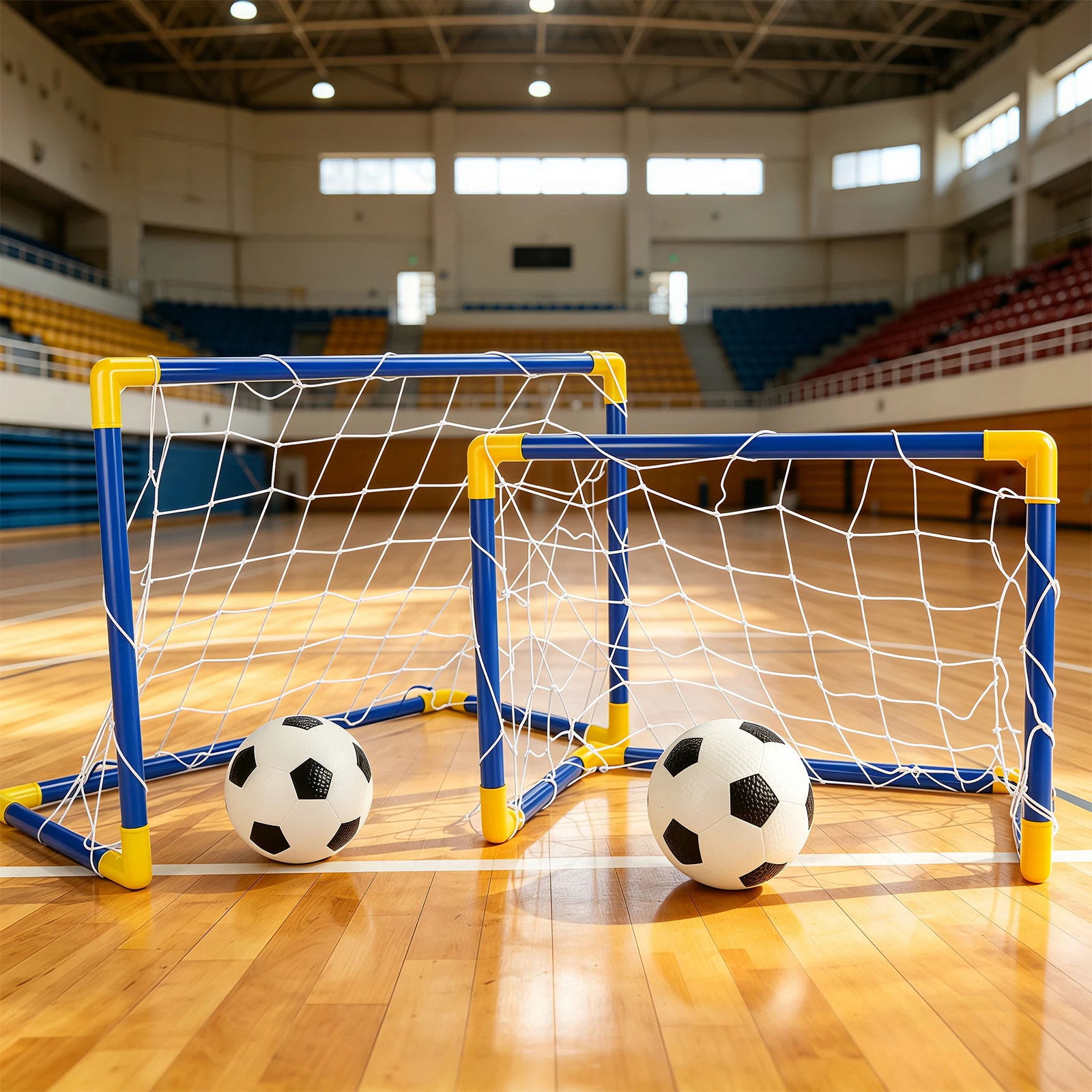 

﻿ Portable Micro Soccer Goal Set Complete Outdoor Beach Training Equipment with Net Pump Ball Lightweight Indoor Kids Sports Toy