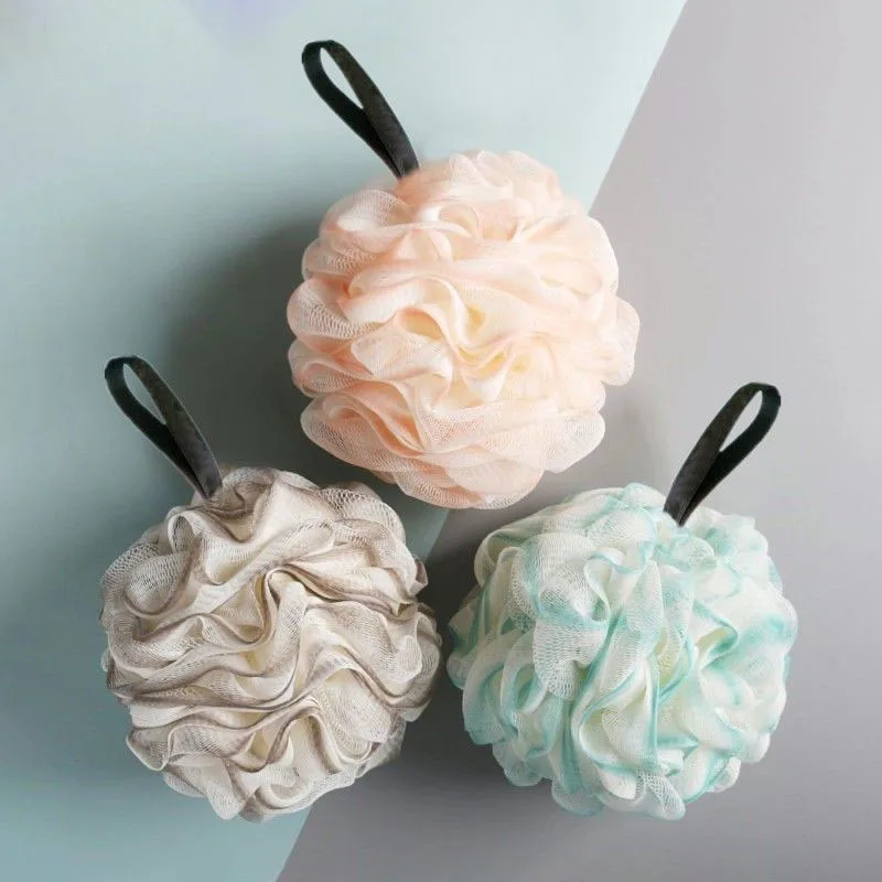 

Bath Ball Large New Style Bath Flower Soft and Durable Cute Girl Bath Ball Bathing Rub Back Bath Ball Bathing Luffa Pulp Exfolia