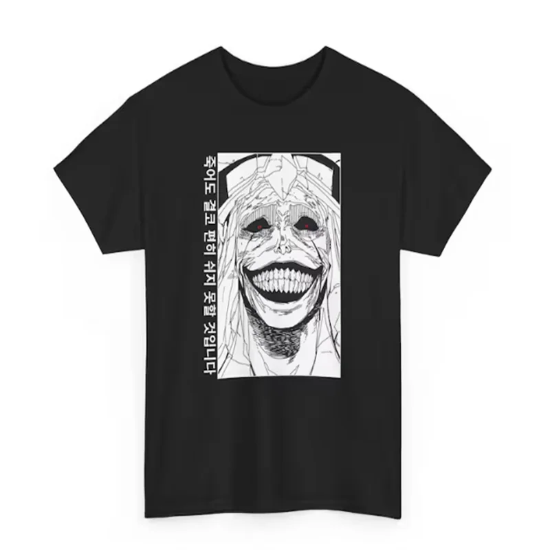 

Solo Leveling Tee New Merch T-shirts Women Men Fashion Casual Crewneck Short Sleeve Clothing Cosplay Streetwear T-shirt Gift