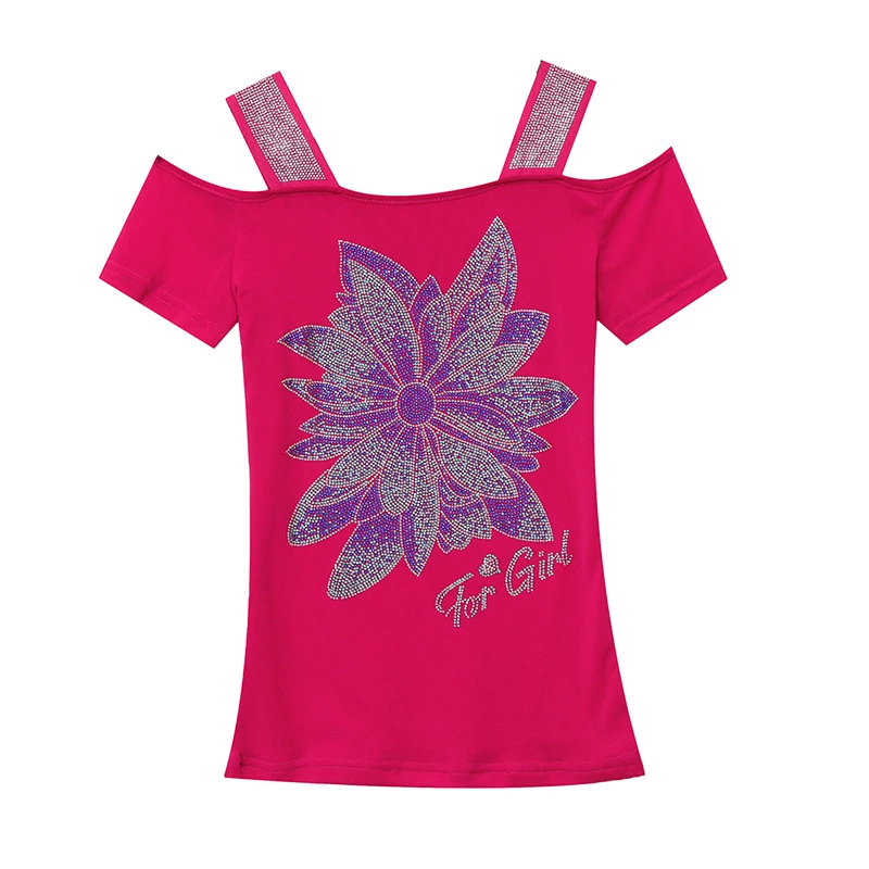 2024 New Arrival Elegant Tank Tops Printed Flowers Charming Spring Summer Mesh Woman M-3XL Trend Diamond Set Charming