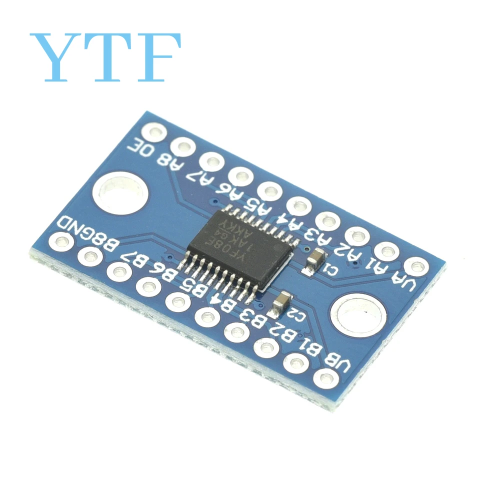 3.3V 5V TXS0108E 8 Channel Logic Level Bi-Directional Converter Module TXB0108 Mutual Convert Module TXS0108