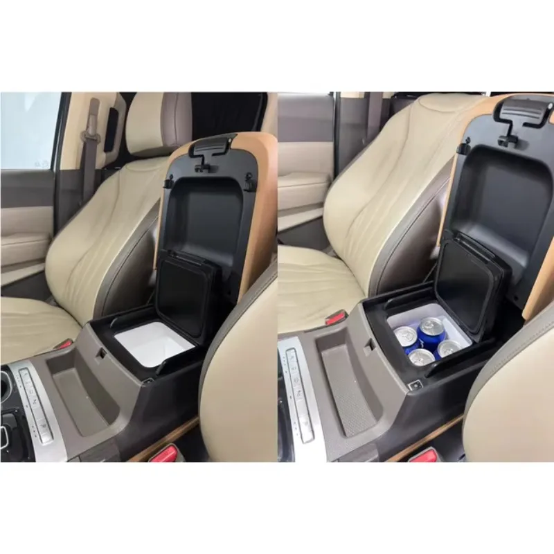 Carnival KA4 YP Armrest Embedded Refrigerator 12V 222x222x363mm Perfect Fit Console Fridge for MPV