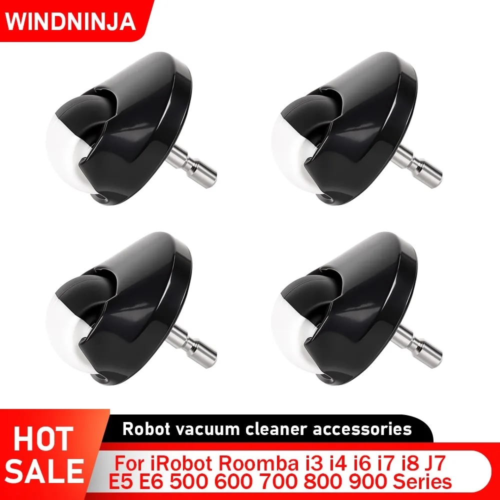 Front Wheel Caster Assembly for IRobot Roomba I3 I4 I6 I7 I8 J7+ E5 E6 500 600 700 800 900 Series Replacement Robot Vacuum Part
