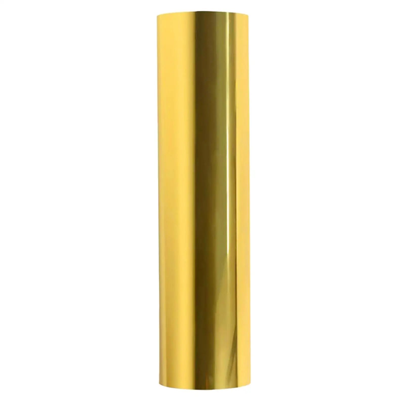 Vinyl Heat Transfer Iron on Press Roll Self Adhesive PVC Film Gold Foil for Bags Shirts and Paper Crafts