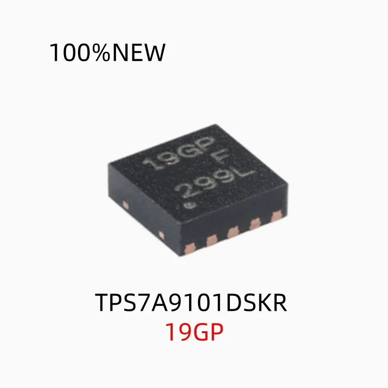 (10Pcs) 100% New Tps7A9101Dskr Tps7A9101 19Gp Son-10 1A, Low Noise, High Psrr Ultra Low Dropout Regulator Chip Ic