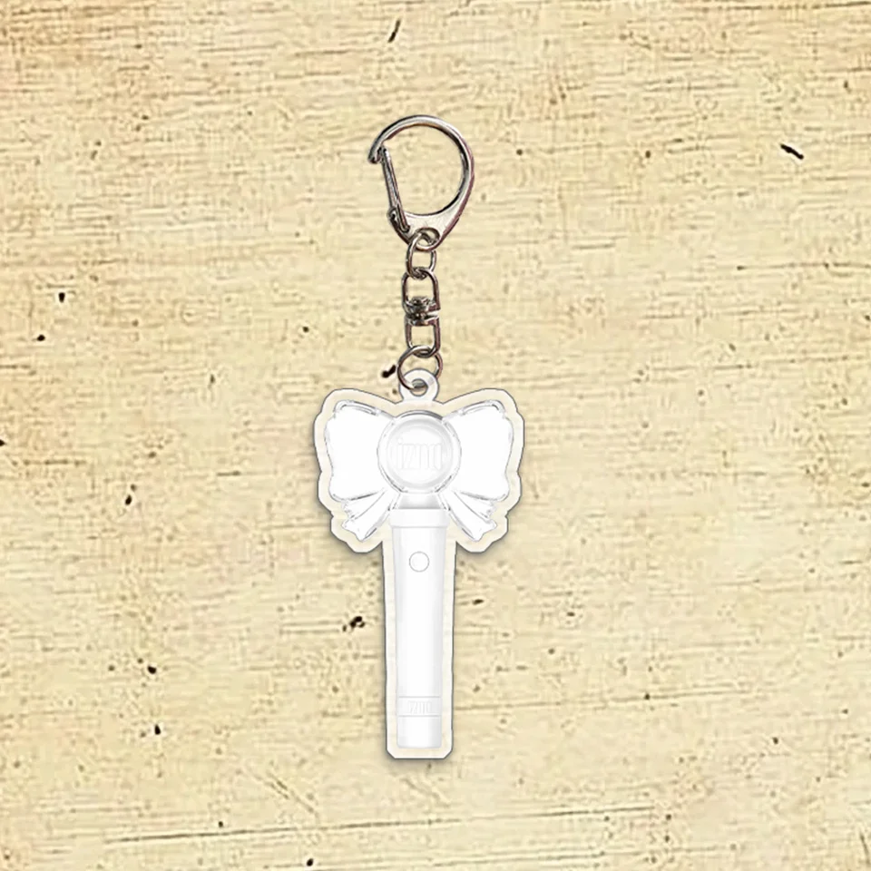 KPOP IZNA アクリルライトスティックキーホルダー高品質INSスタイル