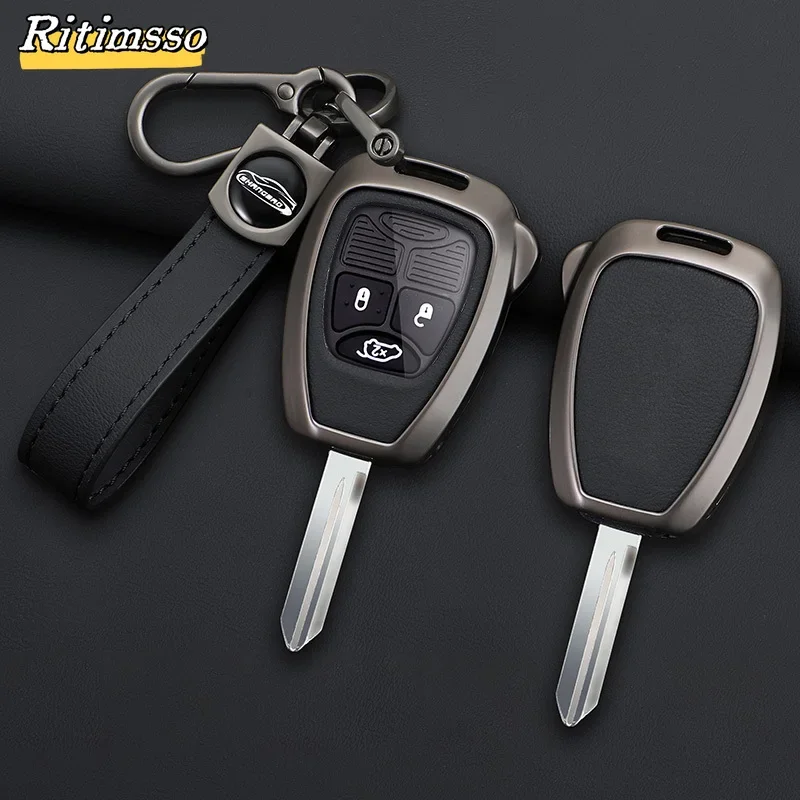 Key Fob Cover KeyChain for Jeep Chrysler 300C Avenger Sebring Chrysler 200 Aspen Dodge Charger Commander Grand Cherokee Liberty