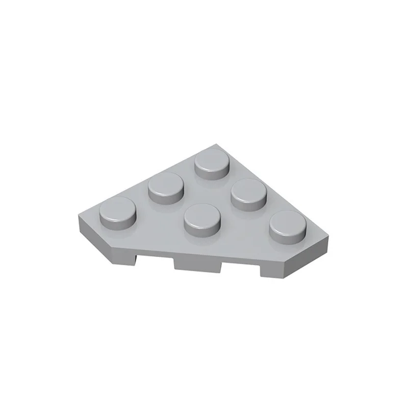 50 Stück 2450 Keilplatte 3 x 3 Ecksteine mit Schnittkanten, Sammlerstücke, modulare GBC-Spielzeuge für technische MOC-DIY-Bausteine – Detail 8