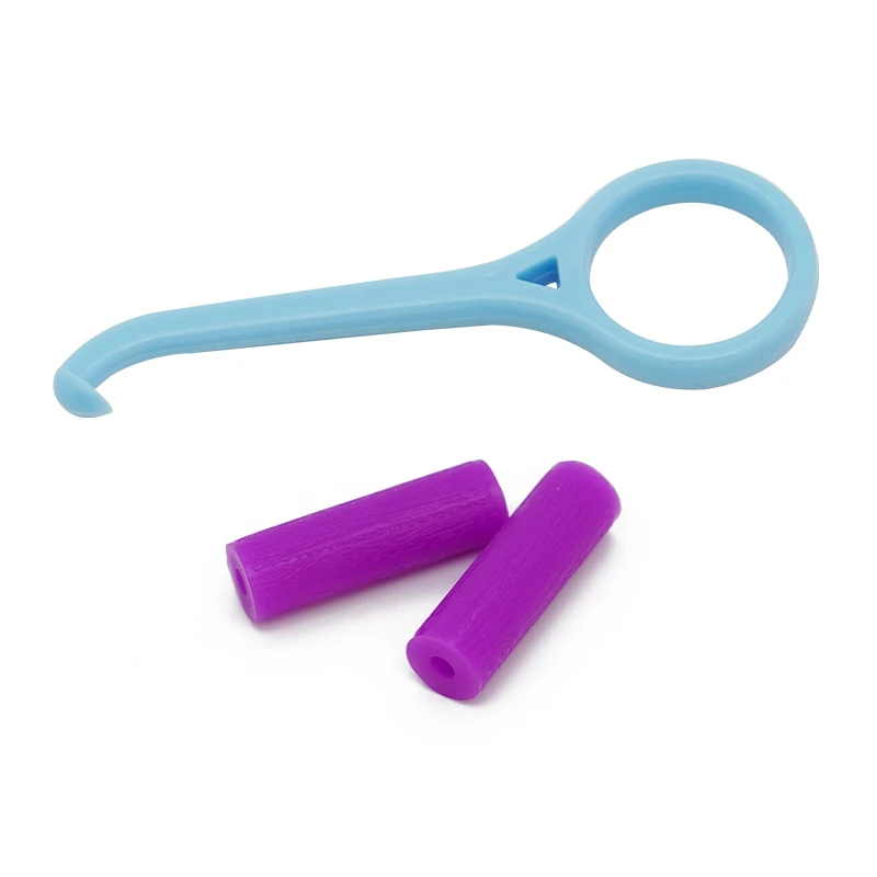 1 Set Dental Orthodontic Aligner Remover Invisible Brace Extractor Chewies Silicone Tooth Socket Removal Hook Tool