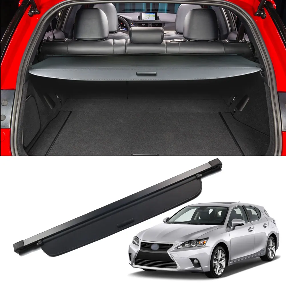 Autozubehör versenkbare Auto hinten Paket regal Laderaum abdeckung für Lexus ct200h 2014-2017