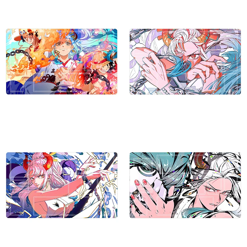 ONE PIECE OPCG DIY Yamato Beautiful Girl Card Mat Board game battle card pad Anime game collection card pad Festival gifts