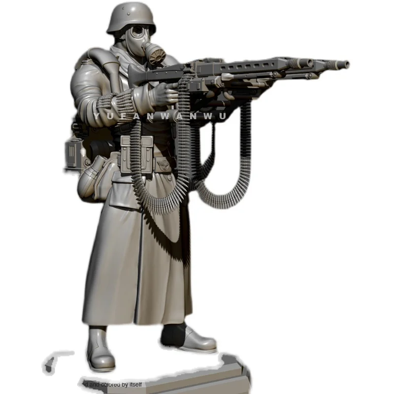 150mm résine modèle Figure Reaper masque figurine Gk Micro Miniature 3d imprimé blanc modèle jouet non assemblé et non peint Kit