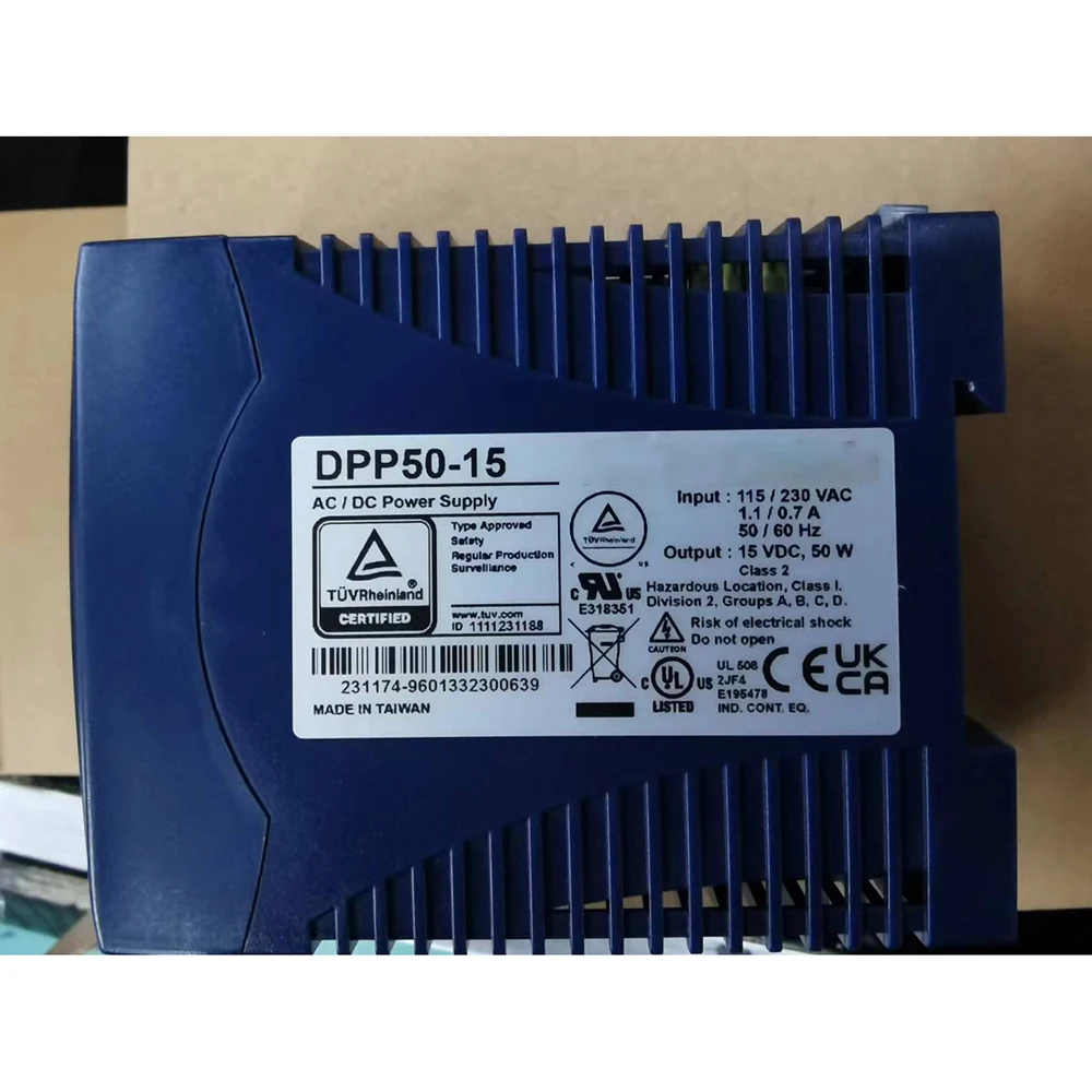 

DPP50-15 50W 15VDC 3.4A . 220V Rail Power Supply