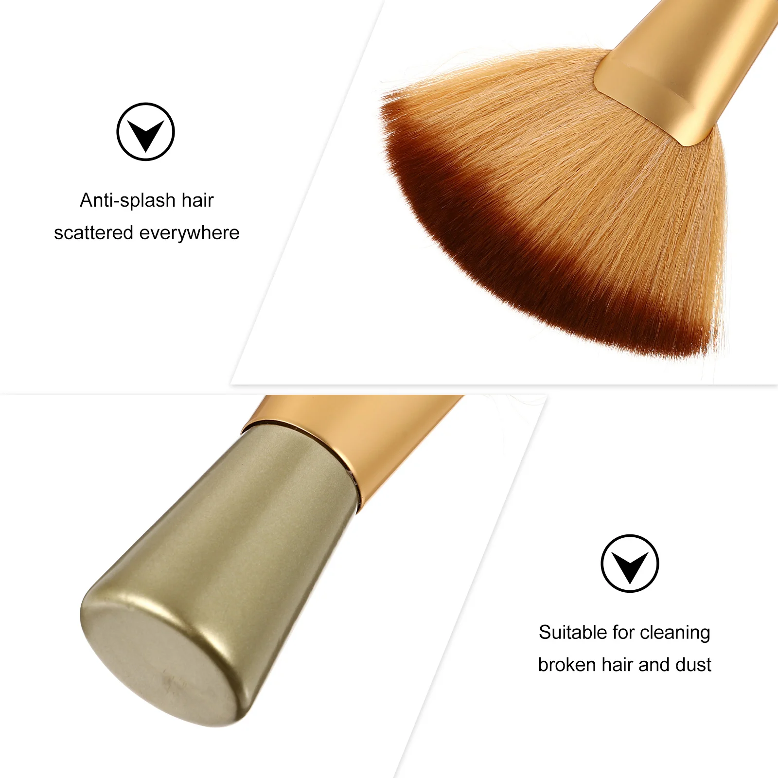 1 قطعة فرشاة اللحية الرجالية عالية الجودة أداة تنظيف تصفيف الشعر العملي مقبض مريح تصميم فرشاة تنظيف التصميم