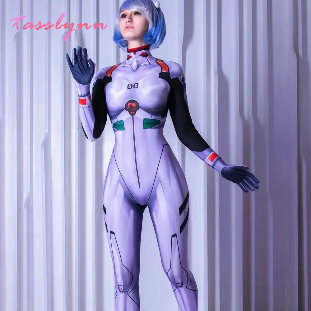 Ayanamii-traje de LICRA para mujer, traje Zentai de Anime, Cosplay