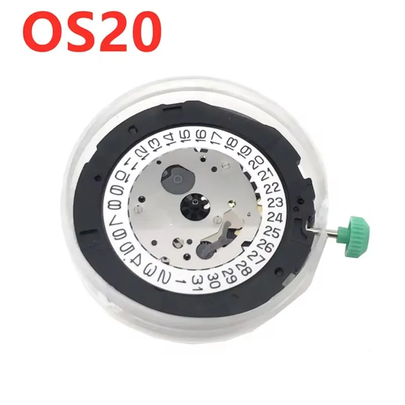 Free Shipping Japan Miyota OS20 Quartz Watch Movement With Adjust Stem Replacement Watch Movement Accessories Kit