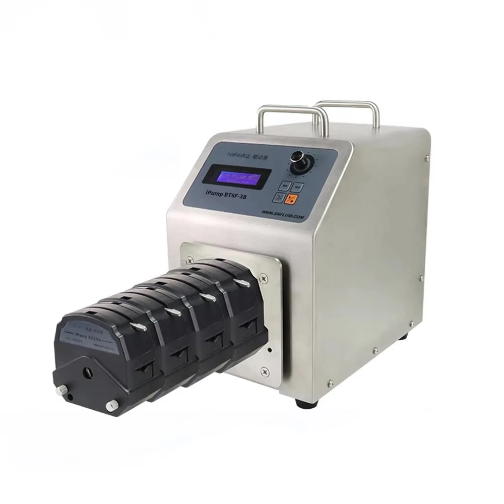 pump large capacity dispenser precision flow low pressure control electric stainless steel liquid filling machine OEM