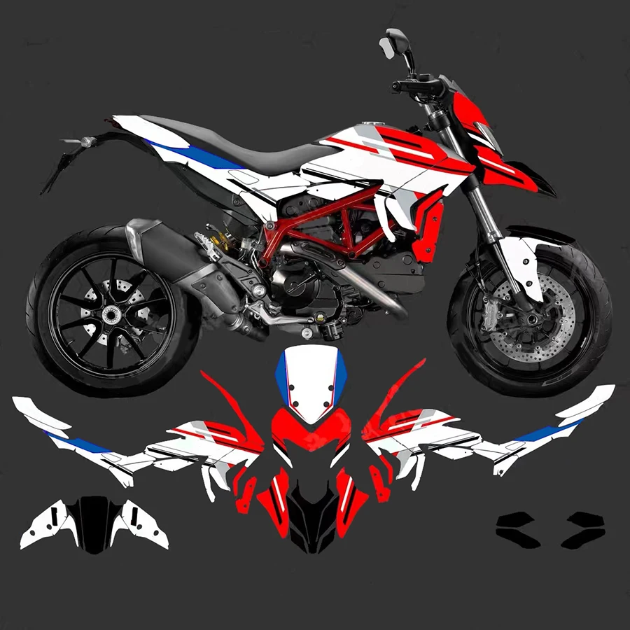 

Motorcycle decorative sticker For Ducati Hyperstrada Hypermotard 821 2013 2014 2015 2016 Decal Sticker