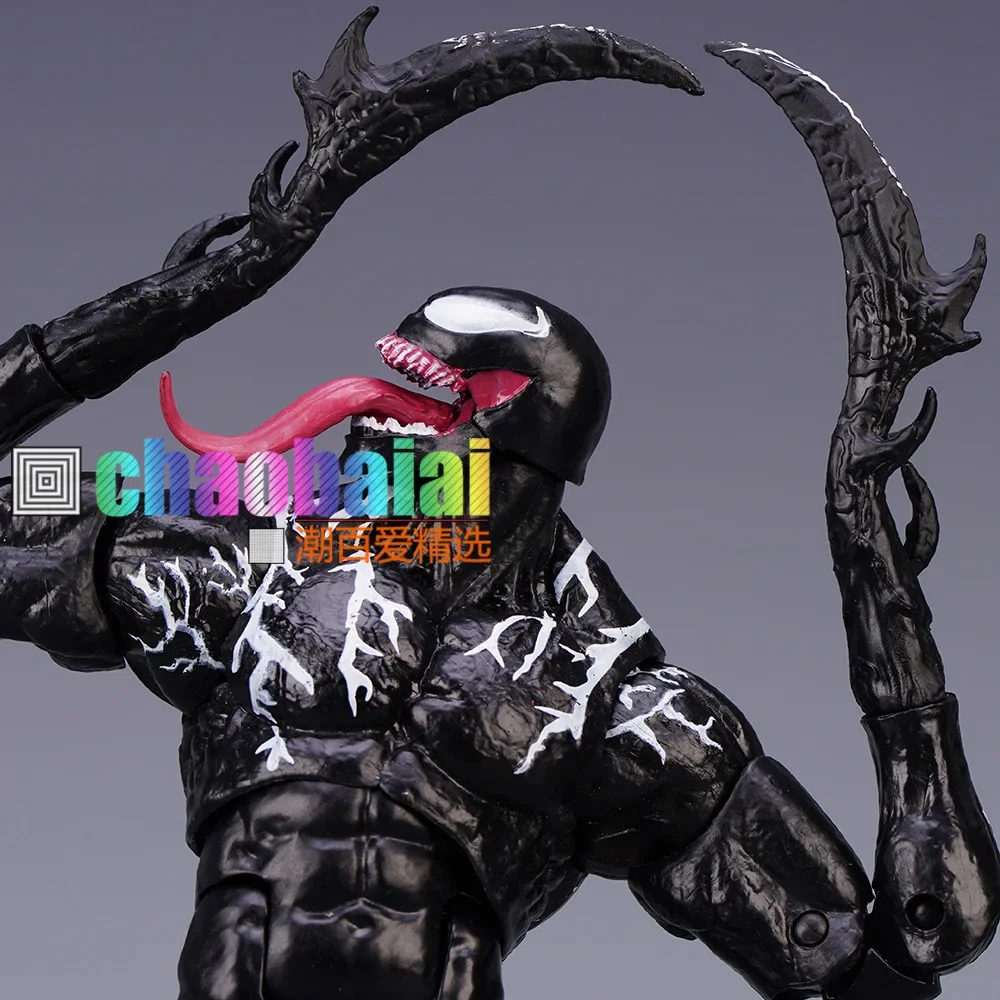 "The Avengers Spider-Man: Venom 2" فيلم Marvel Super Hero Venom، Vampire Gwen Miles، أكثر من 23 سم نموذج لعبة دمية شخصية الحركة #6