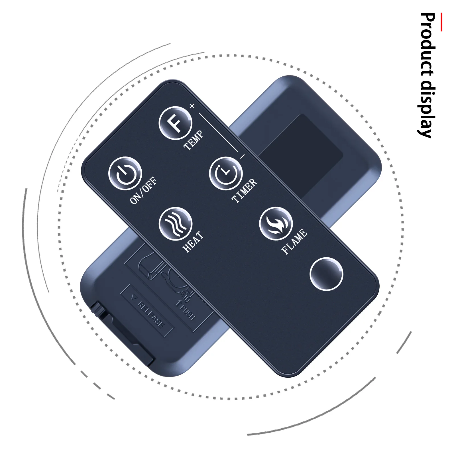 Nuevo Control remoto para chimenea eléctrica Greystone RV 324-000080 324-000142 F2625