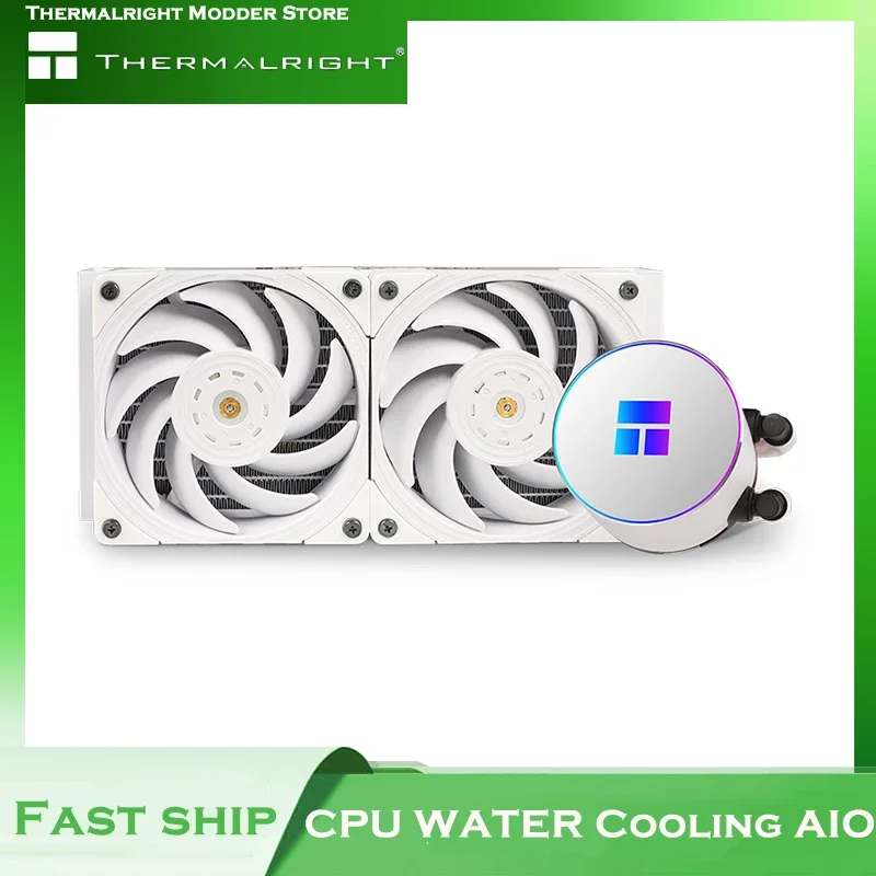 Thermalright Frozen MAGIC 240 SCENIC Water Cooling White AIO Kit CPU Cooler Metal For Intel AMD Block+Pump+Radiator+Fan