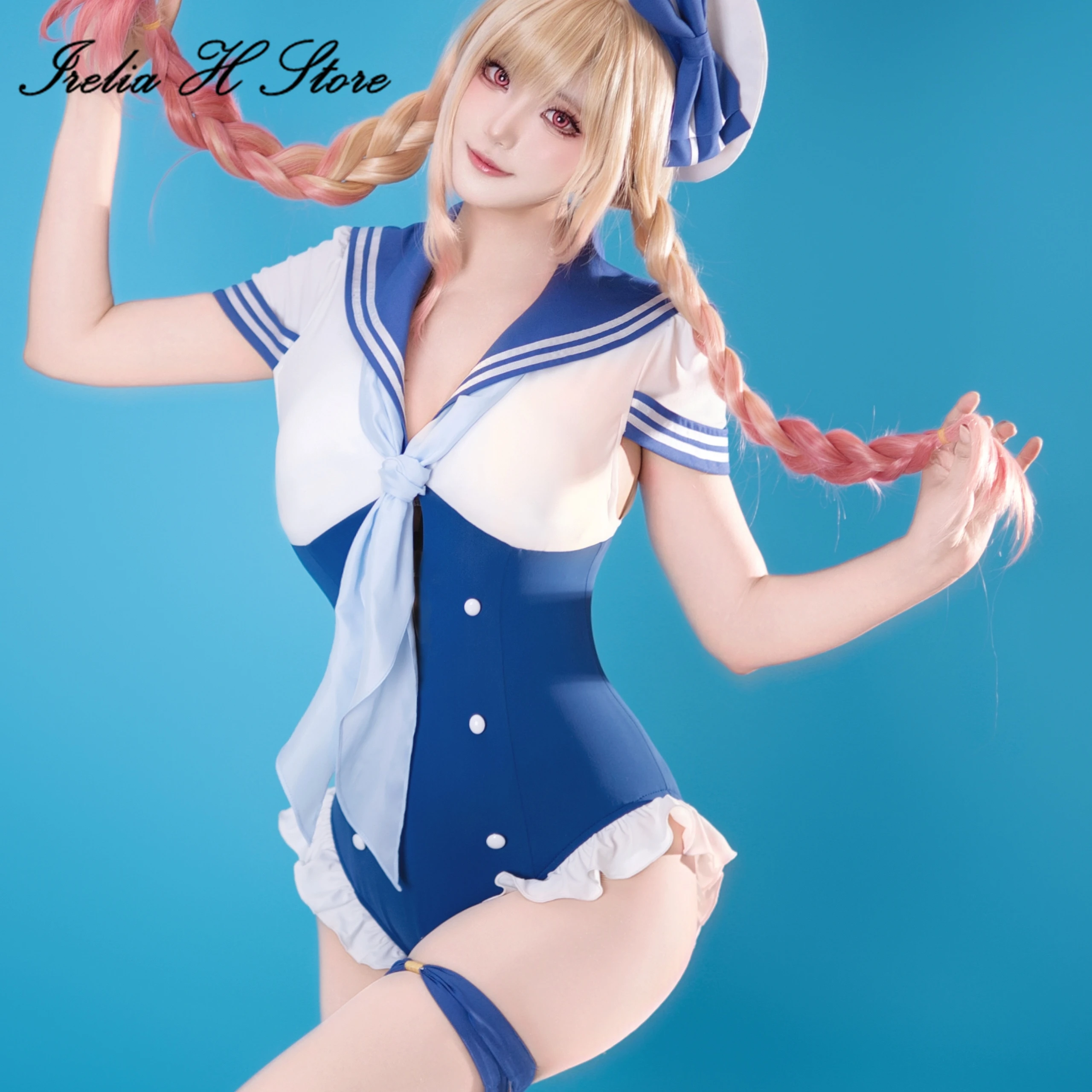 Irelia H NI: آلهة النصر KKE ماريان أزياء تنكرية أنيمي ماريان مثير شيونغسام أزياء الهالوين