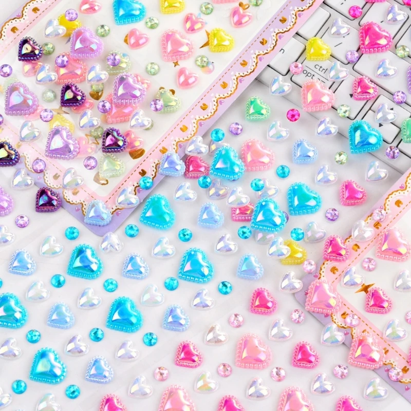 Y2GD 3D Puffier Sticker Sheets Adorable Small Sticker for Kid and Adult Tiny Sticker