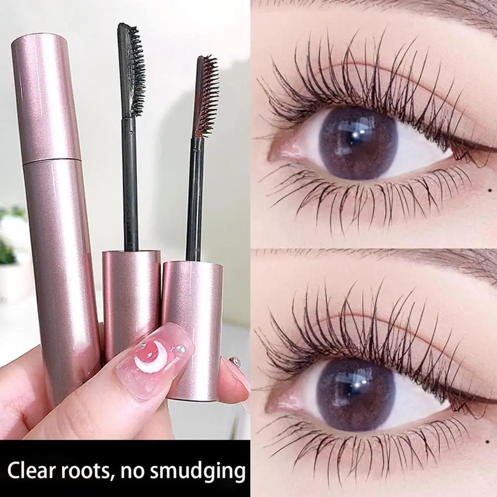 Zwart en bruin Nieuwe verlengende en krullende mascara Waterdicht en zweetbestendig Langdurige tubingmascara Niet klonteren
