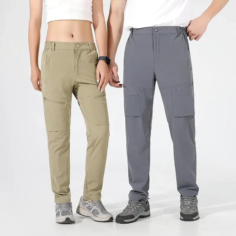 Summer Pants Women Stretch Waterproof Cargo Pants Trekking Climbing Camping Outdoor Mountain Quick Drying Trousers JJ1552