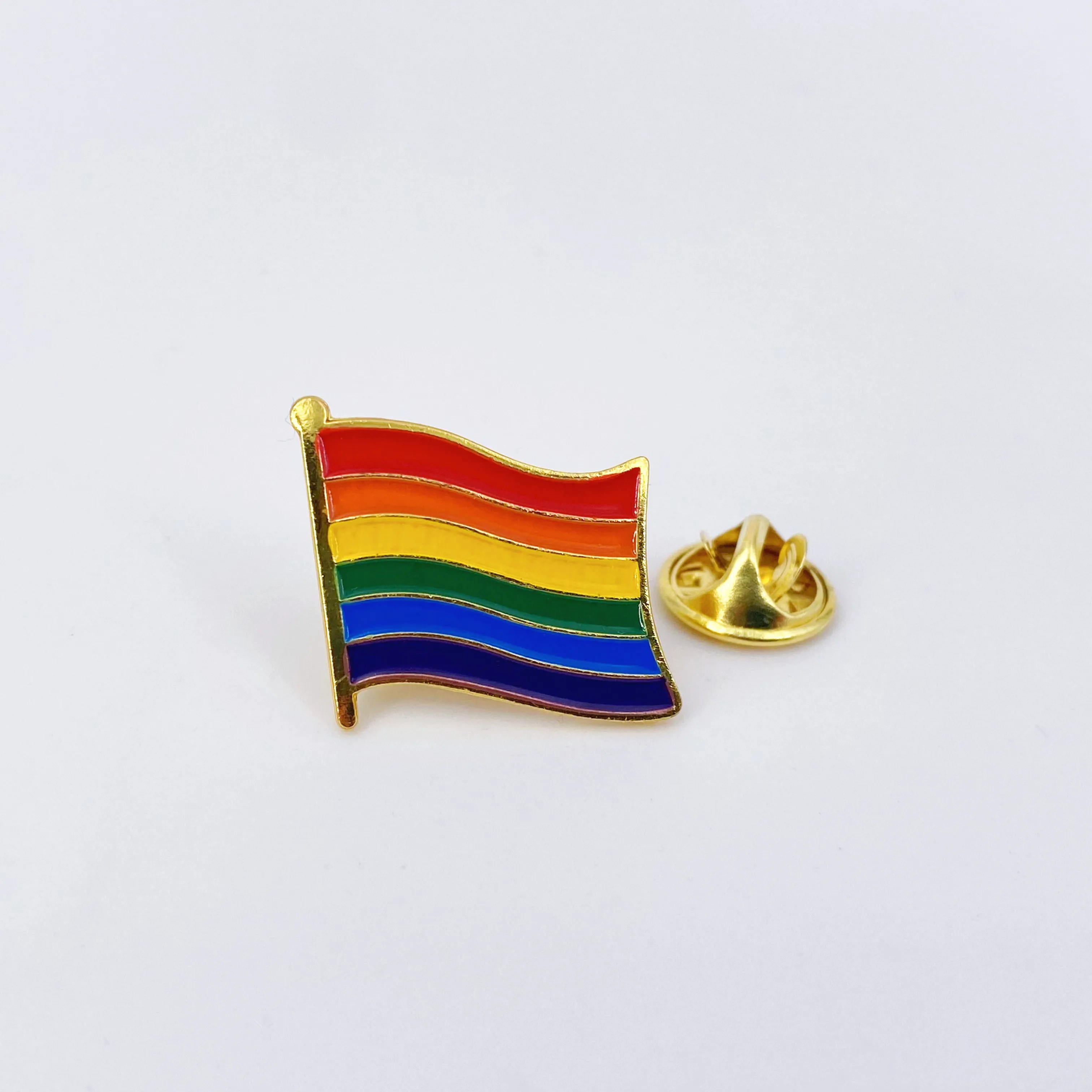 

5/10/50/100PCS Rainbow Gay Pride Enamel Pins, LGBT Flag Lapel Pins for Clothes, Bags, Hats, Backpacks - Pride Month Access