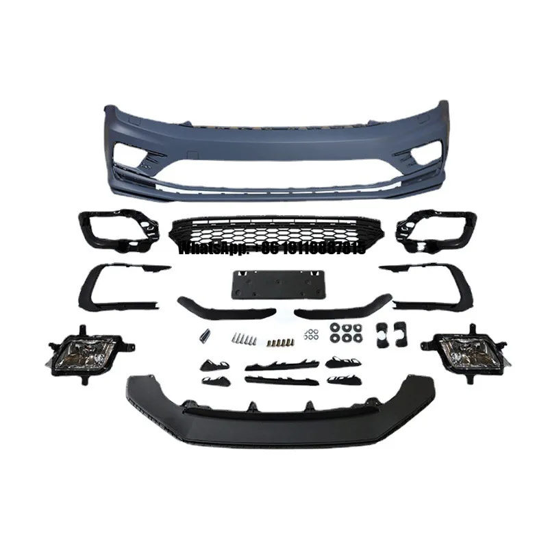 

Suitable for 15-17 for Volkswagen Sagitar Modified GLI Large Bumper Front Bumper Assembly Rear Deflector
