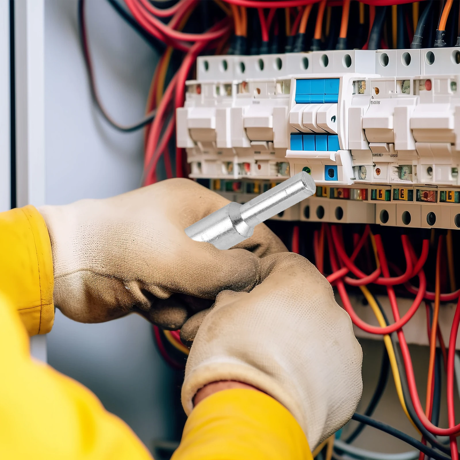 

Automatic Wire Connecting Tool Steel Made Electrician Wire Twisting Device for Power Drill Smooth and Rapid Cable Splicing