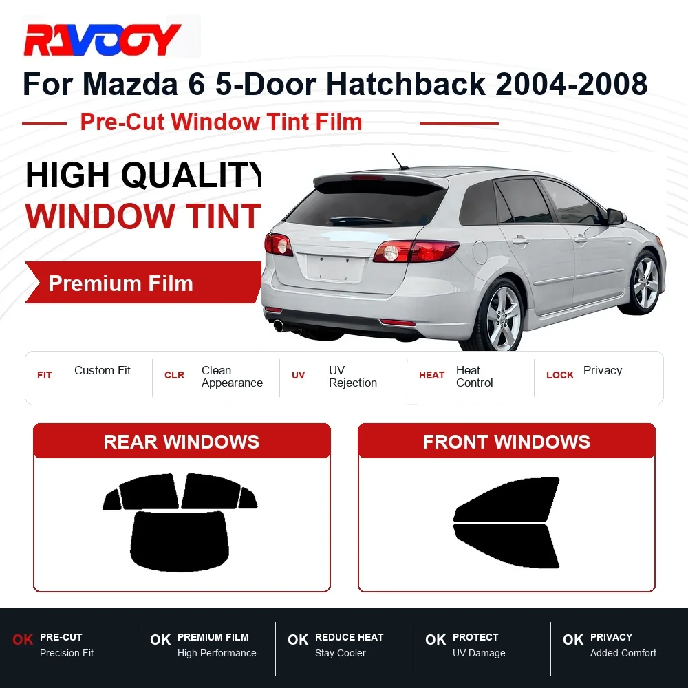 premium-pre-cut-window-tint-for-mazda-6-5-door-hatchback-2004-2008-front-rear-windows-uv-heat-rejection-privacy-film