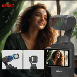 BRDRC Kit de filtro de lente UV ND para DJI OSMO Pocket 3, cardán de mano, cámara ND8 ND16, filtros ajustables, accesorios CPL