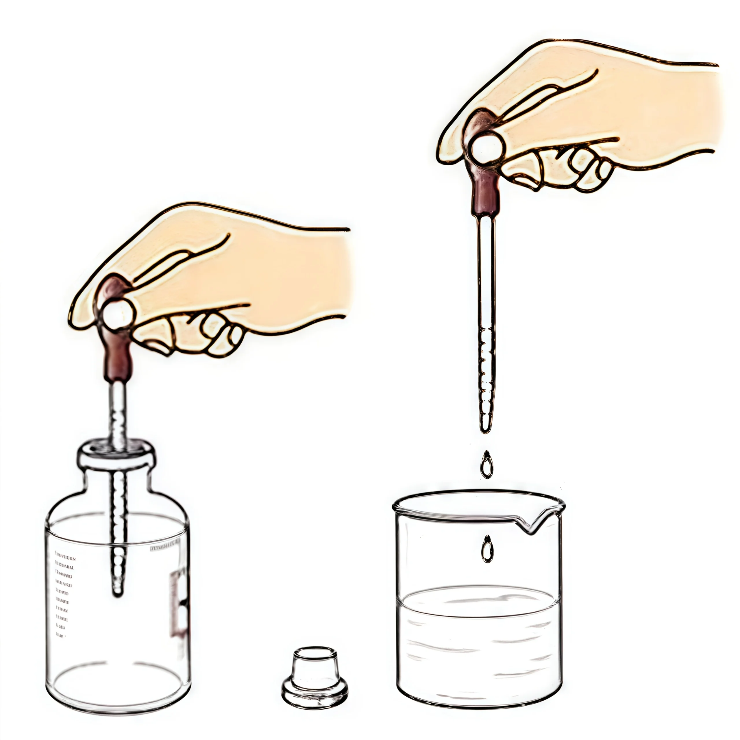 Glas-Pipette, Glas-Tropfer 3ML/10ML mit Glas-Rührstab, Reinigungsbürste 2 Stück/4 Stück – Detail 7