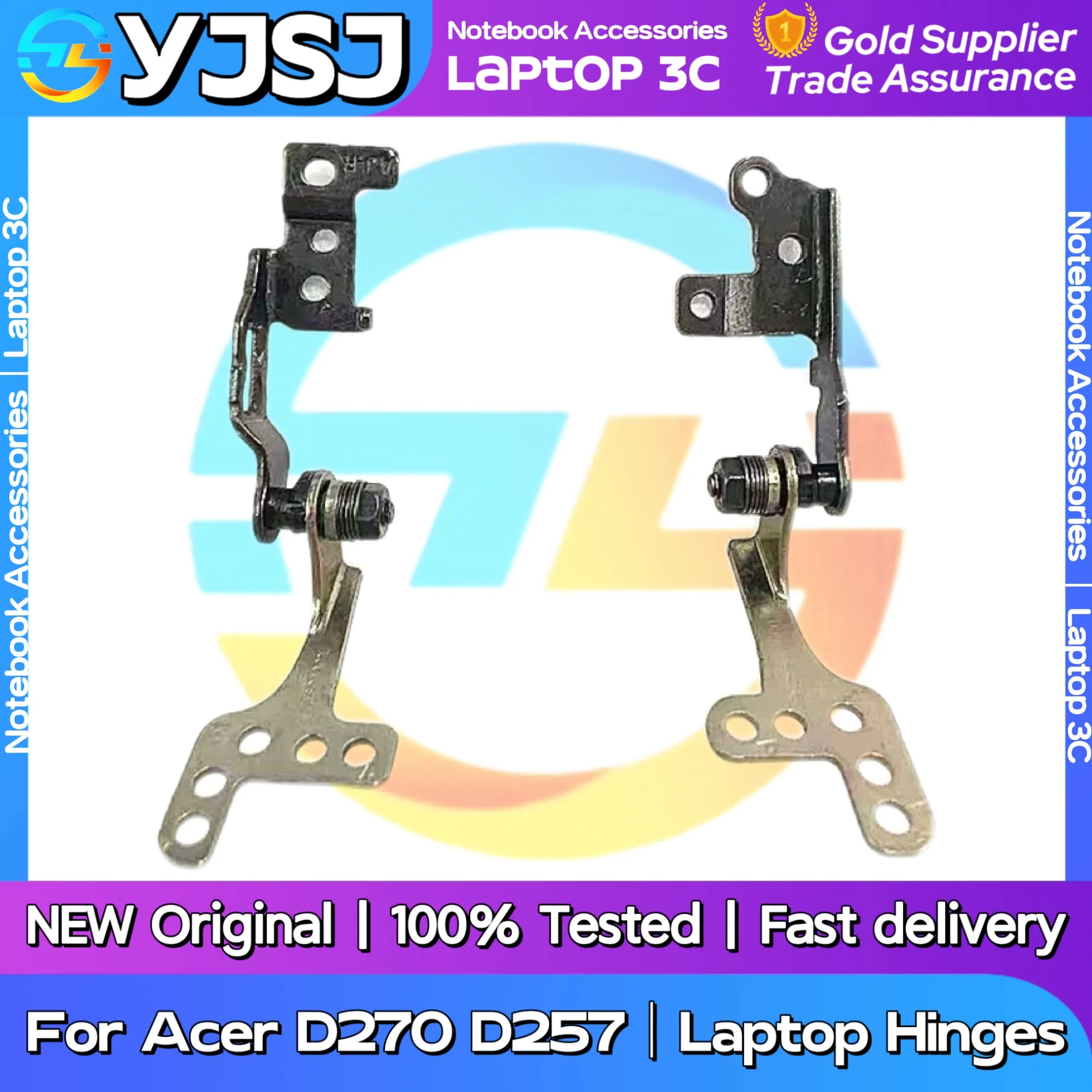 

New Original Laptop Notebook Hinges LCD shaft For Acer Aspire One D257 D270 Gateway LT28 LT40 LCD Screen Hinge