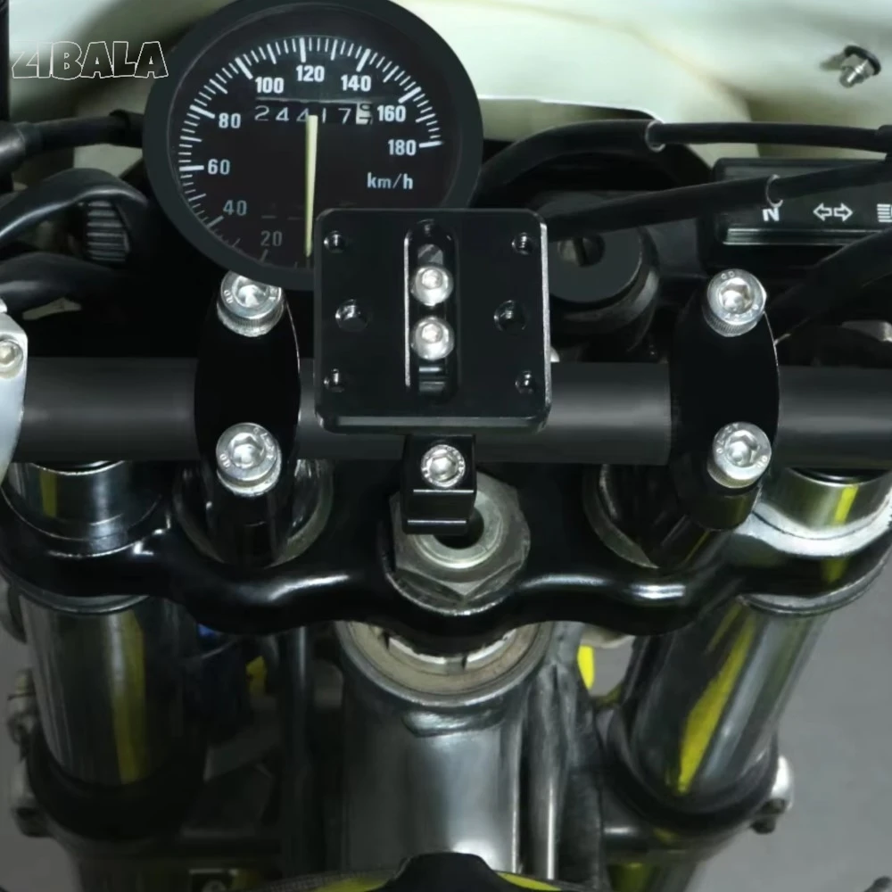 FOR SUZUKI FOR BMW FOR HUSABERG FOR YAMAHA FOR HONDA FOR KAWASAKI FOR APRILIA FOR BENELLI 22mm 28mm Navigation Plate Bracket