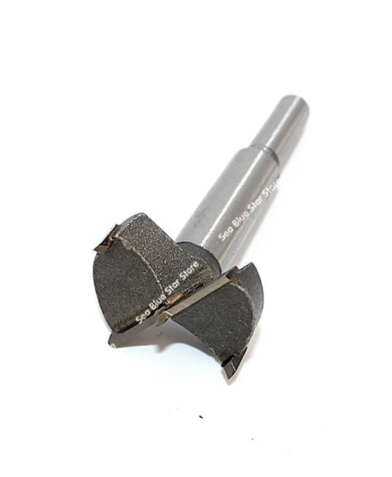 Woodworking hole opener, alloy blade Wood punching Hinge Hinge hole opening tool Reamer drill bit