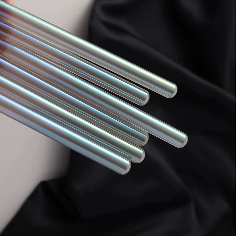 1/7PCS Nail Art Design Painting Polish Brush UV Gel Nail Draw Pen Tools Liner Flat Round Head  With Metal Cap